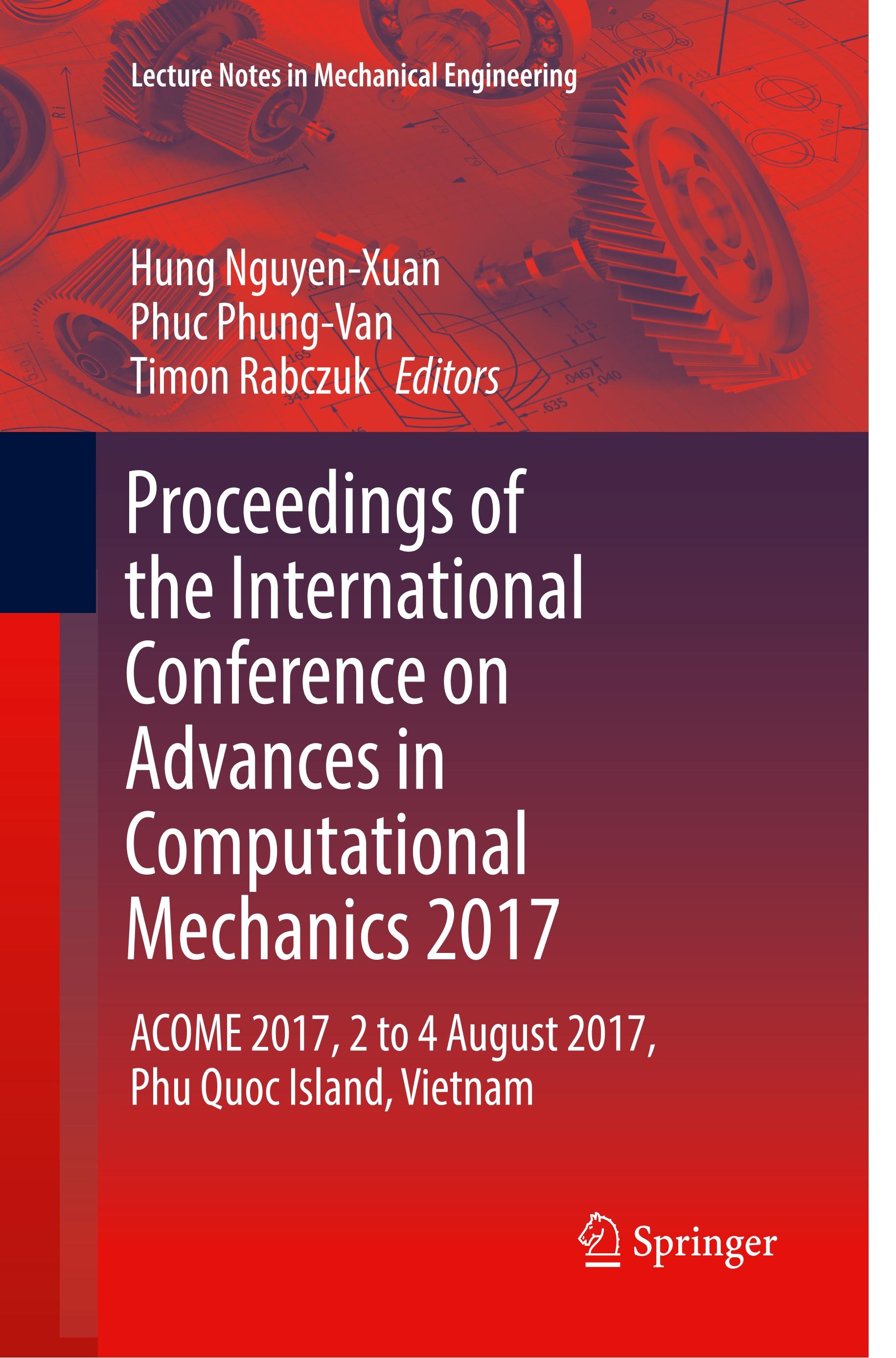 Proceedings of the International Conference on Advances in Computational Mechanics 2017