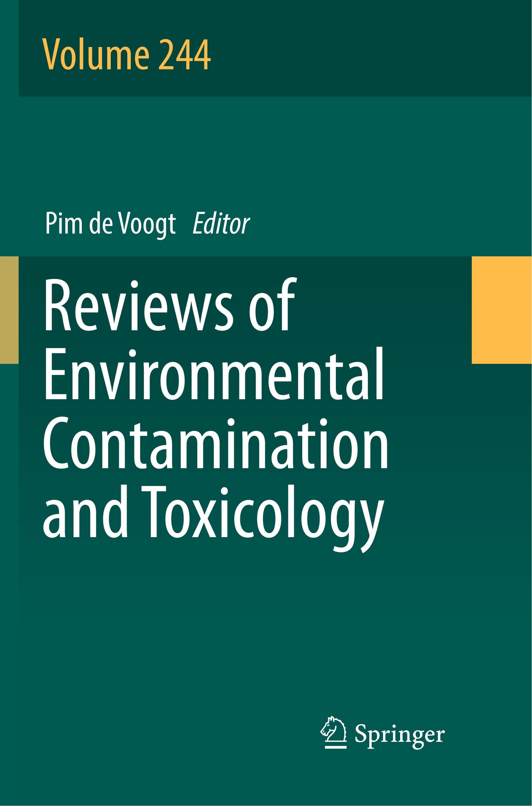 Reviews of Environmental Contamination and Toxicology Volume 244