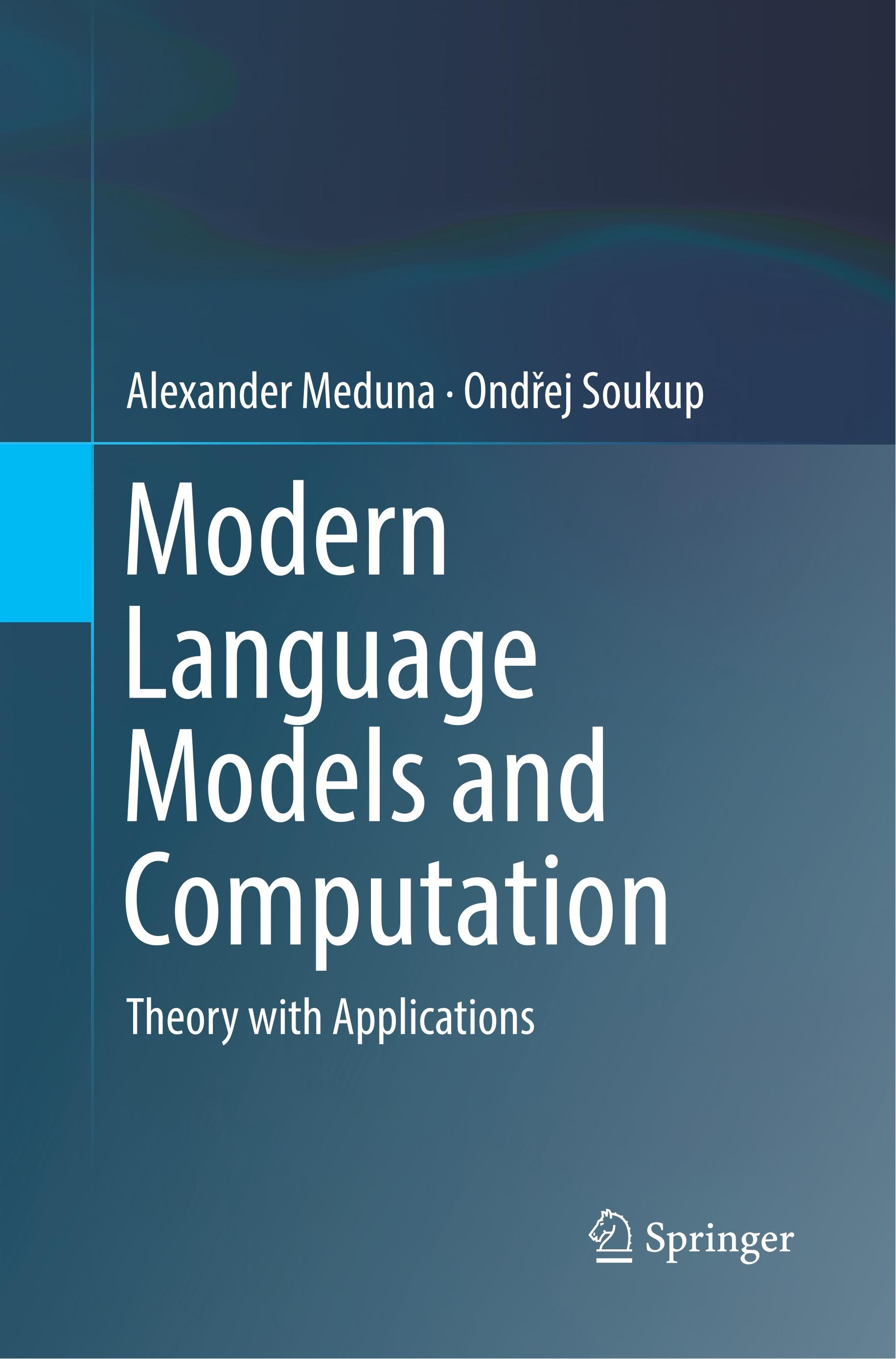 Modern Language Models and Computation