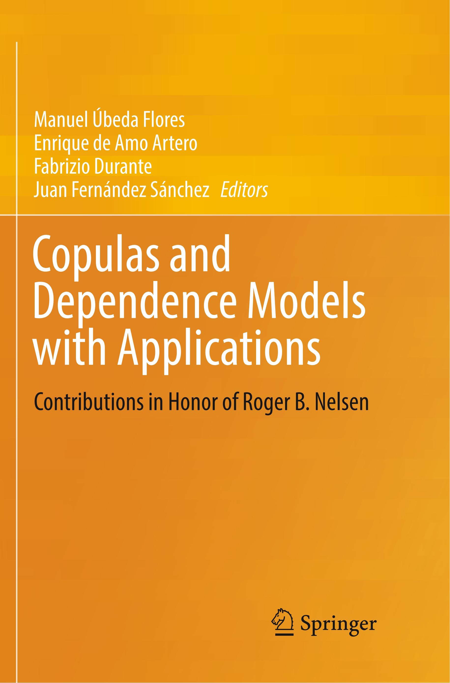 Copulas and Dependence Models with Applications