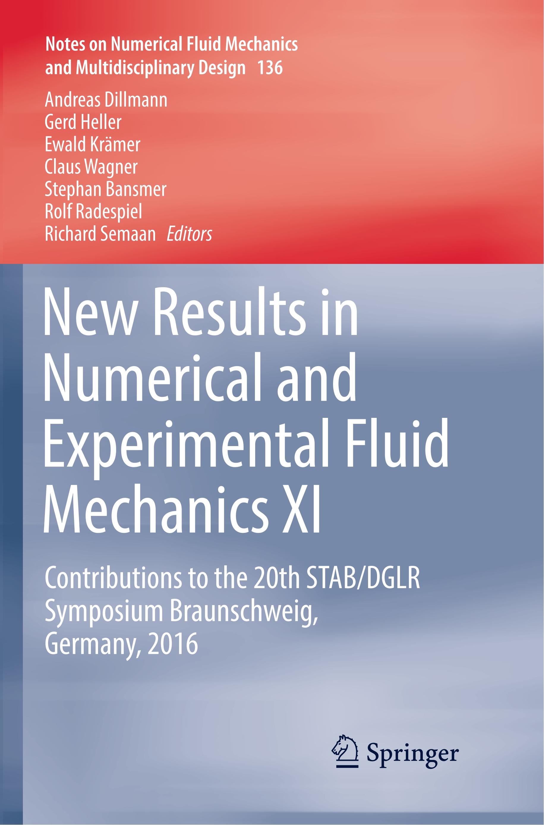 New Results in Numerical and Experimental Fluid Mechanics XI