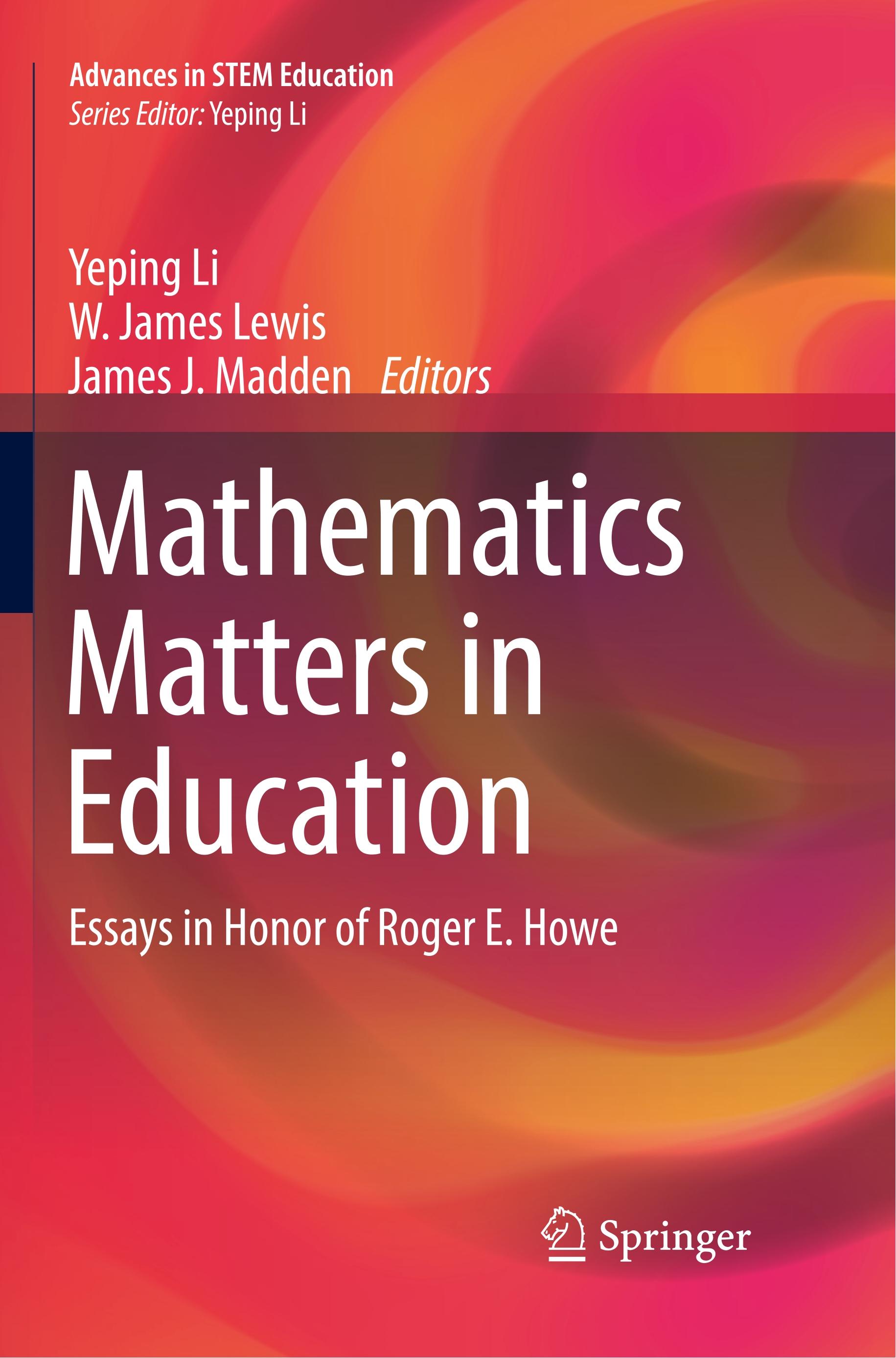 Mathematics Matters in Education