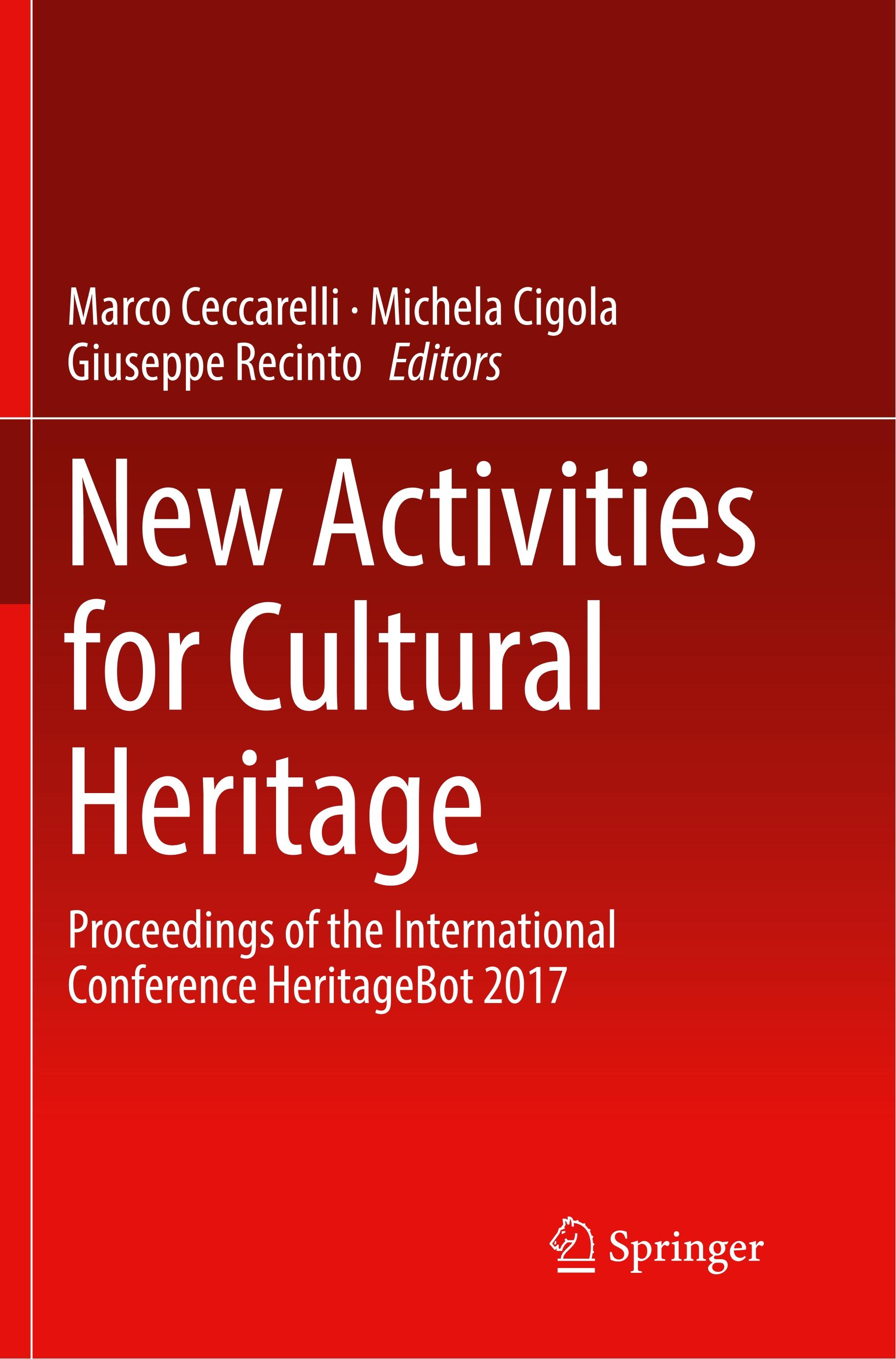 New Activities For Cultural Heritage