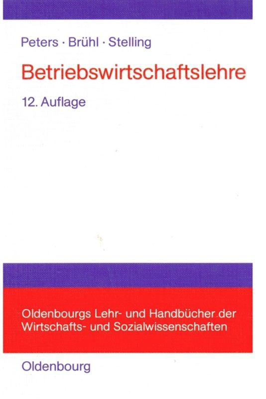 Betriebswirtschaftslehre