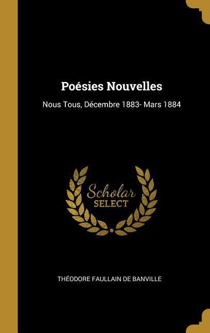 Poésies Nouvelles