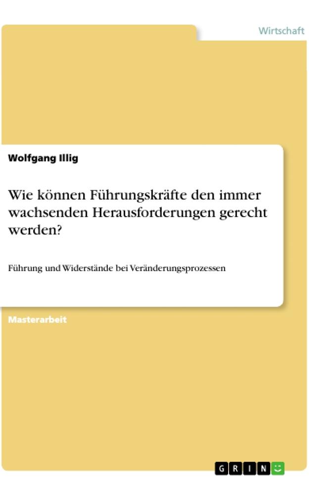 Wie können Führungskräfte den immer wachsenden Herausforderungen gerecht werden?