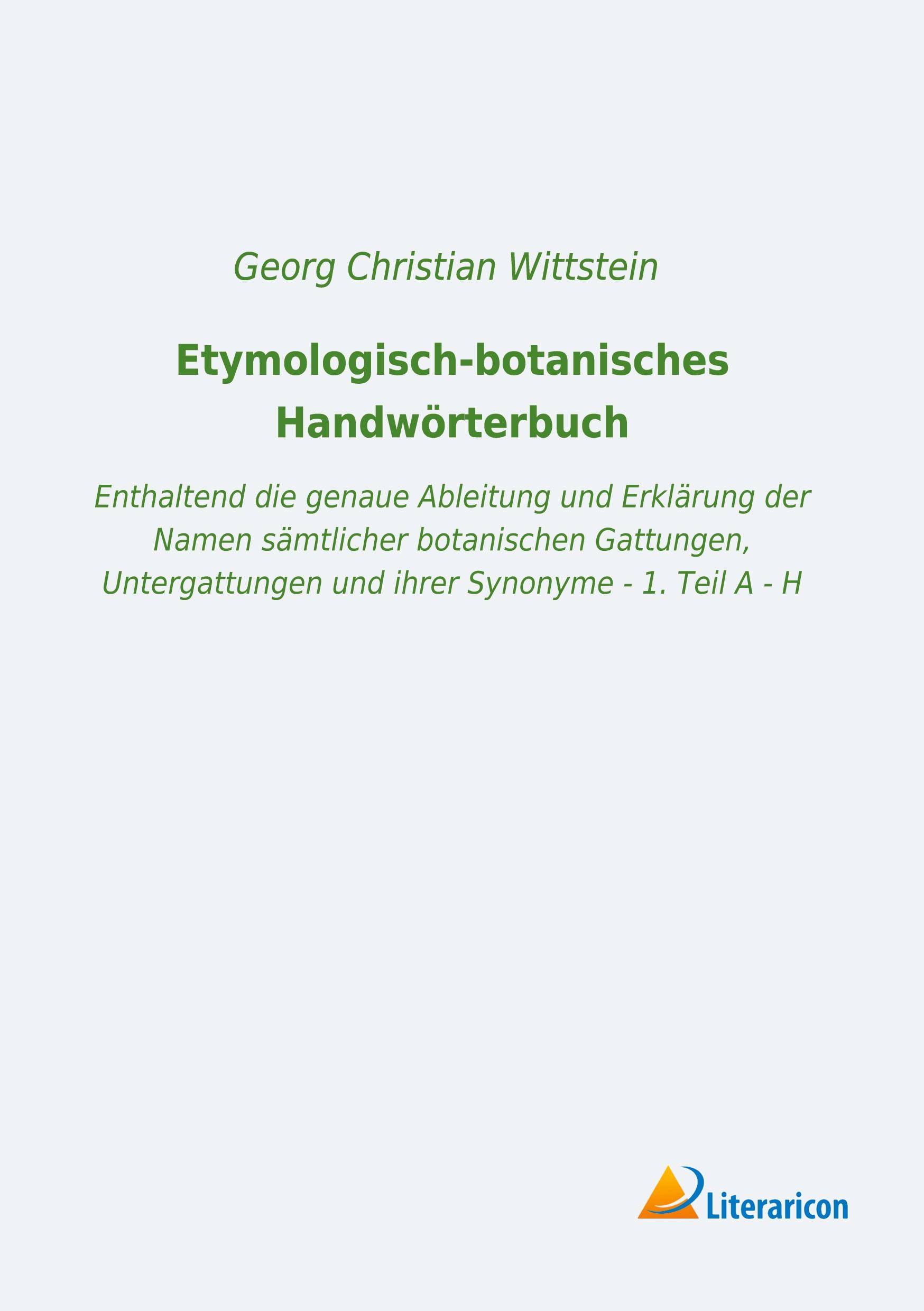 Etymologisch-botanisches Handwörterbuch