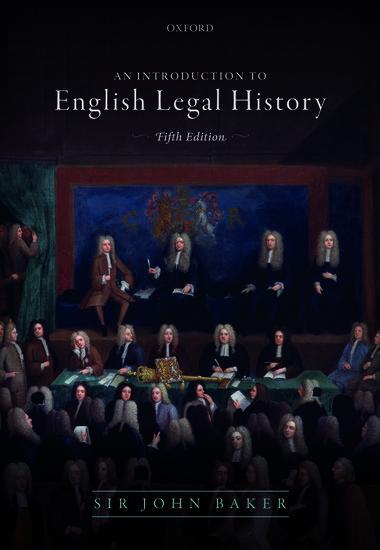 Introduction to English Legal History