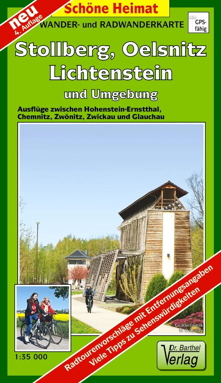 Stollberg, Oelsnitz, Lichtenstein und Umgebung 1 : 35000