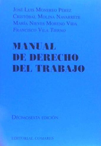 Manual de derecho del trabajo