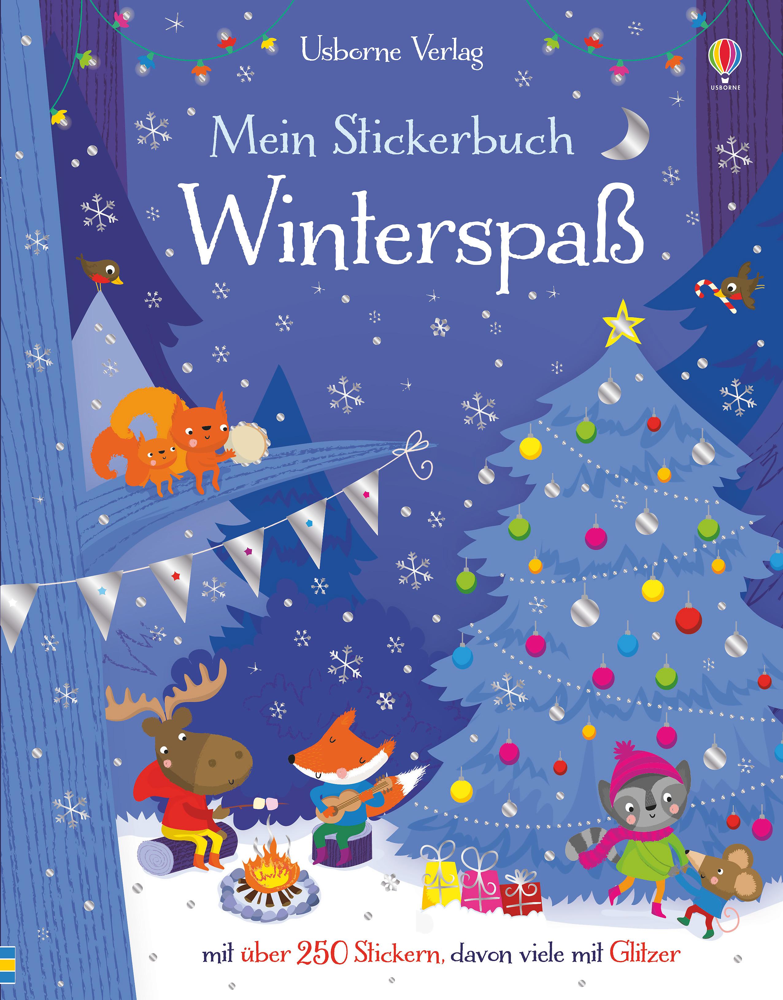 Mein Stickerbuch: Winterspaß