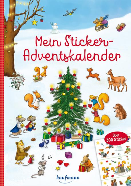 Mein Sticker-Adventskalender