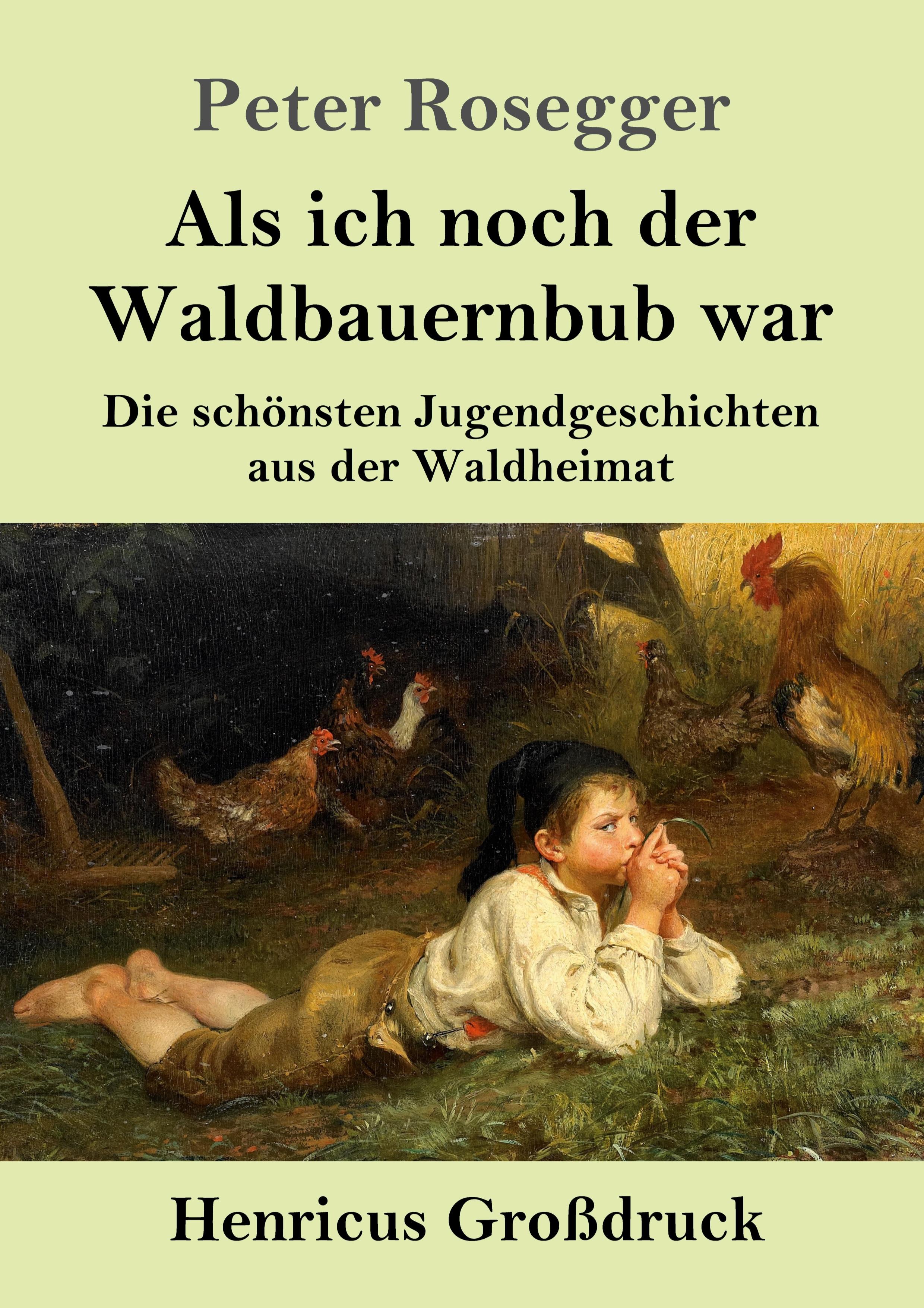 Als ich noch der Waldbauernbub war (Großdruck)