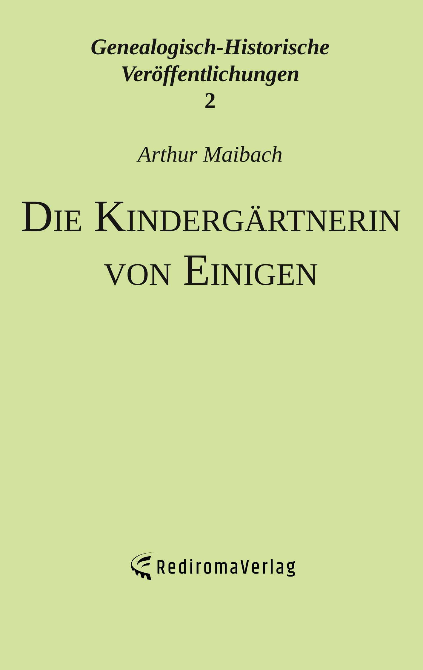 Die Kindergärtnerin von Einigen