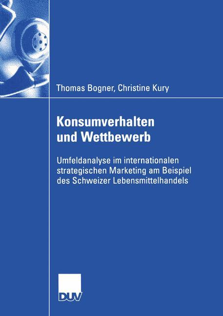 Konsumverhalten und Wettbewerb