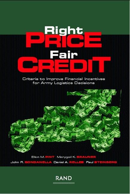 Right Price, Fair Credit