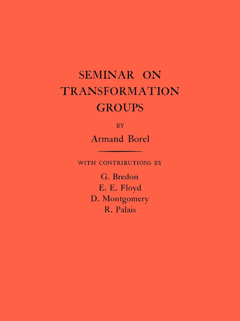 Seminar on Transformation Groups