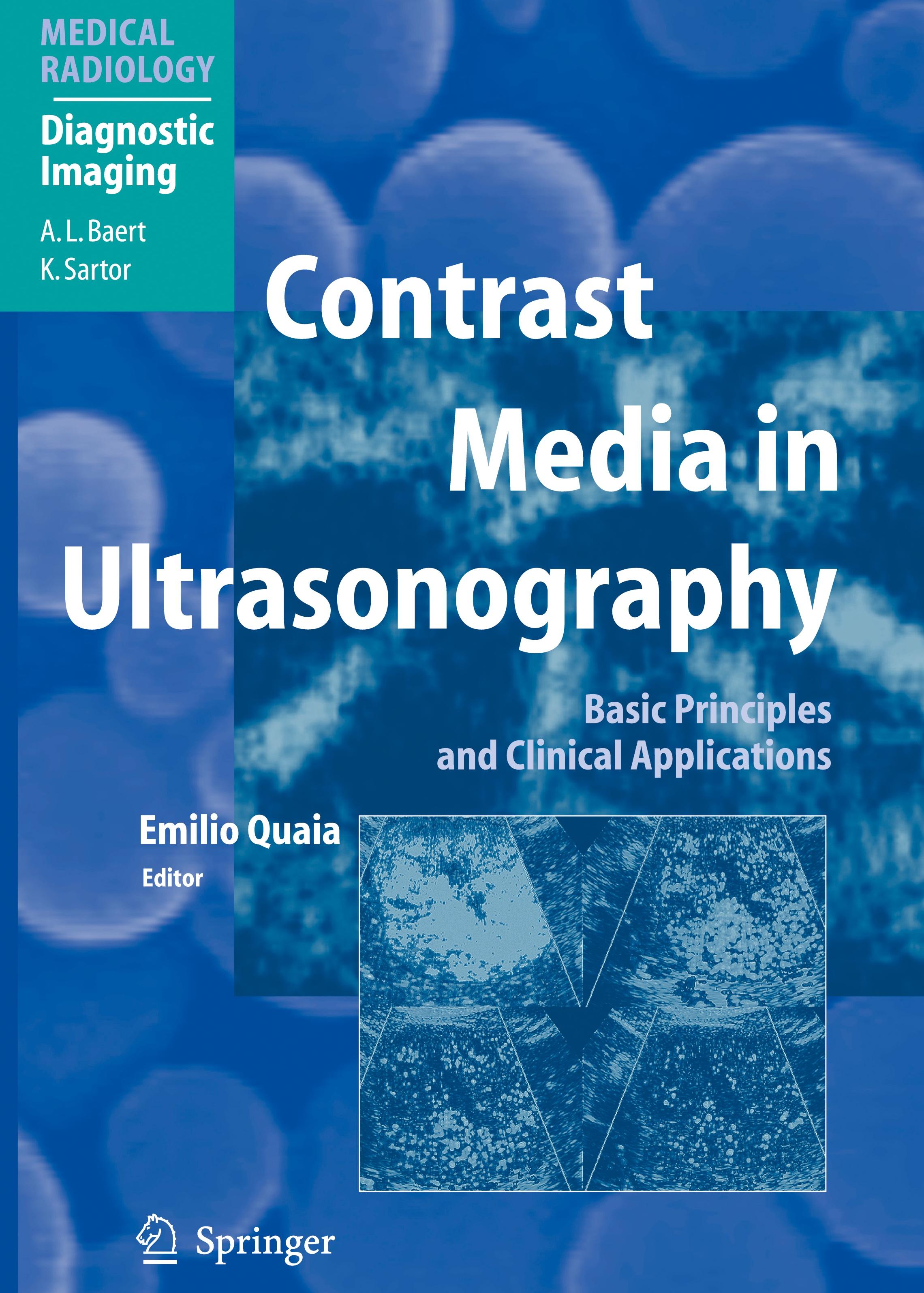 Contrast Media in Ultrasonography