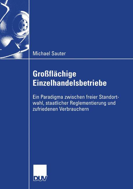 Großflächige Einzelhandelsbetriebe