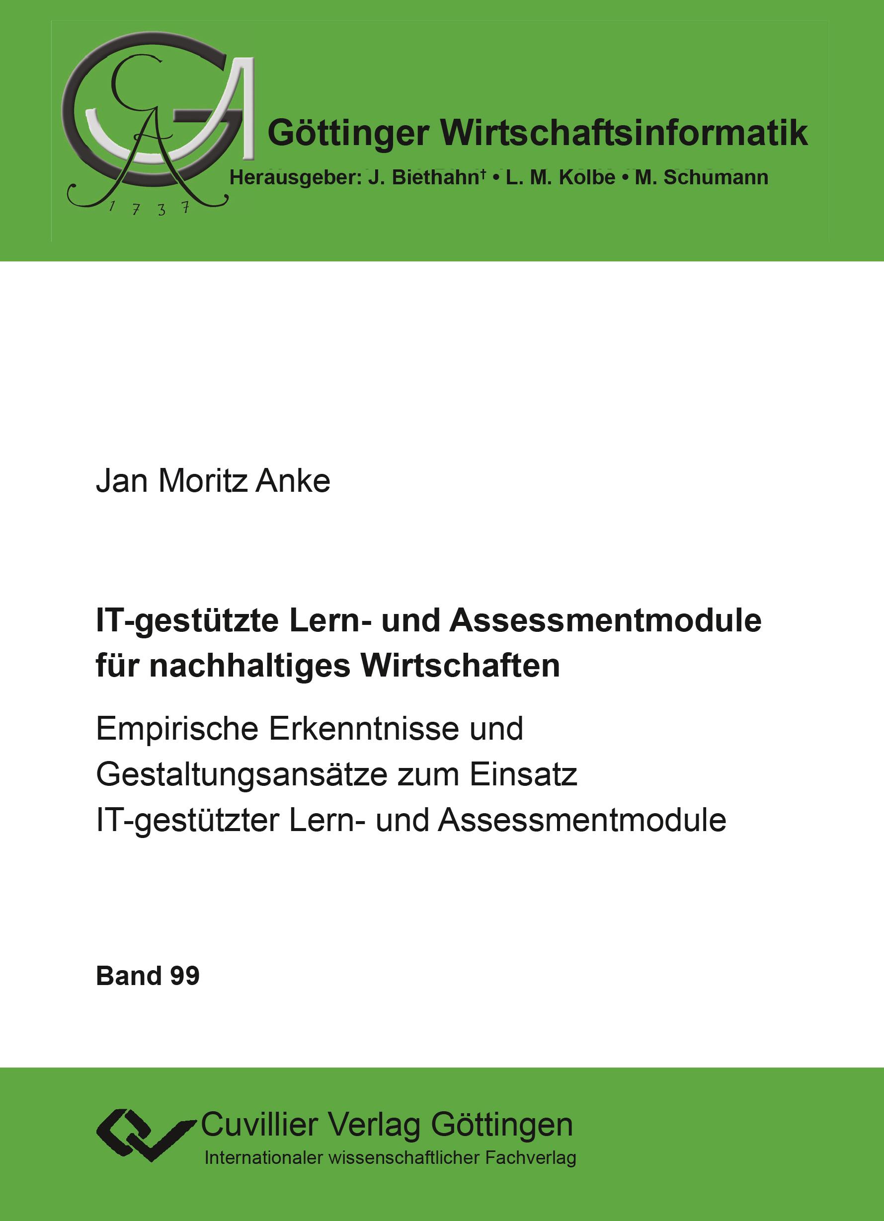 IT-gestützte Lern- und Assessmentmodule für nachhaltiges Wirtschaften