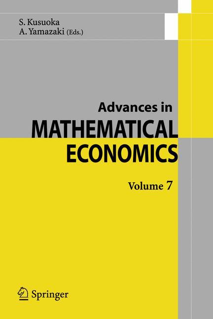 Advances in Mathematical Economics Volume 7