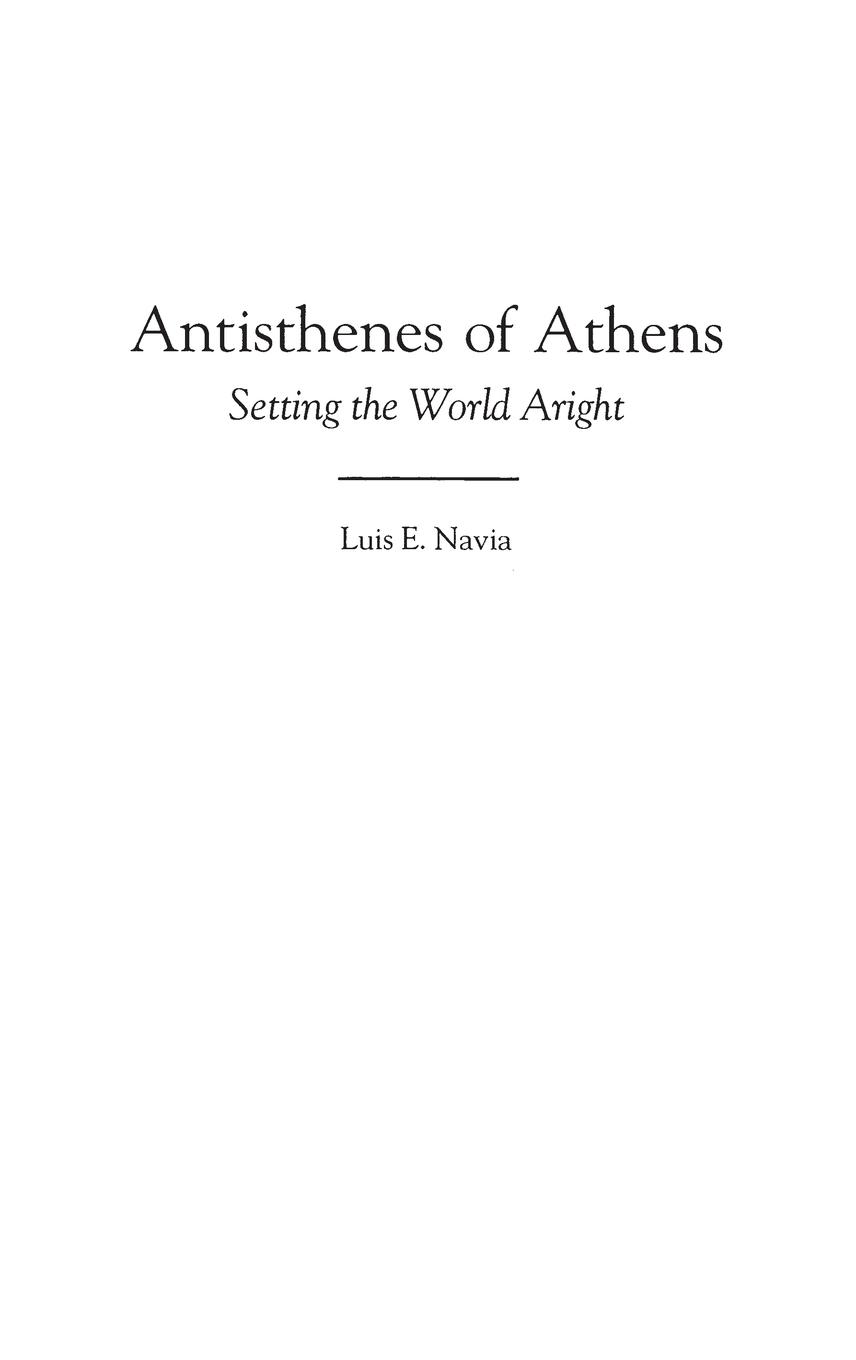 Antisthenes of Athens