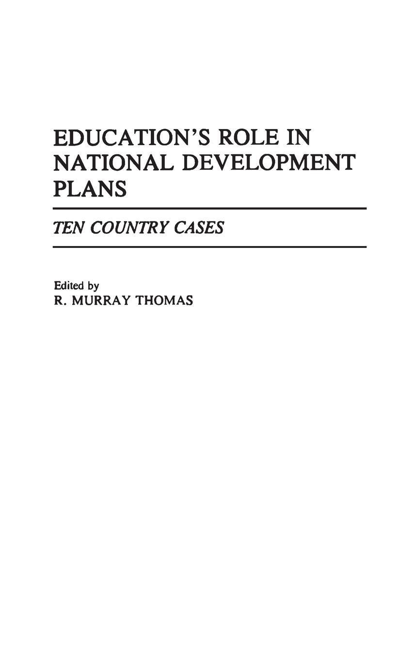 Education's Role in National Development Plans