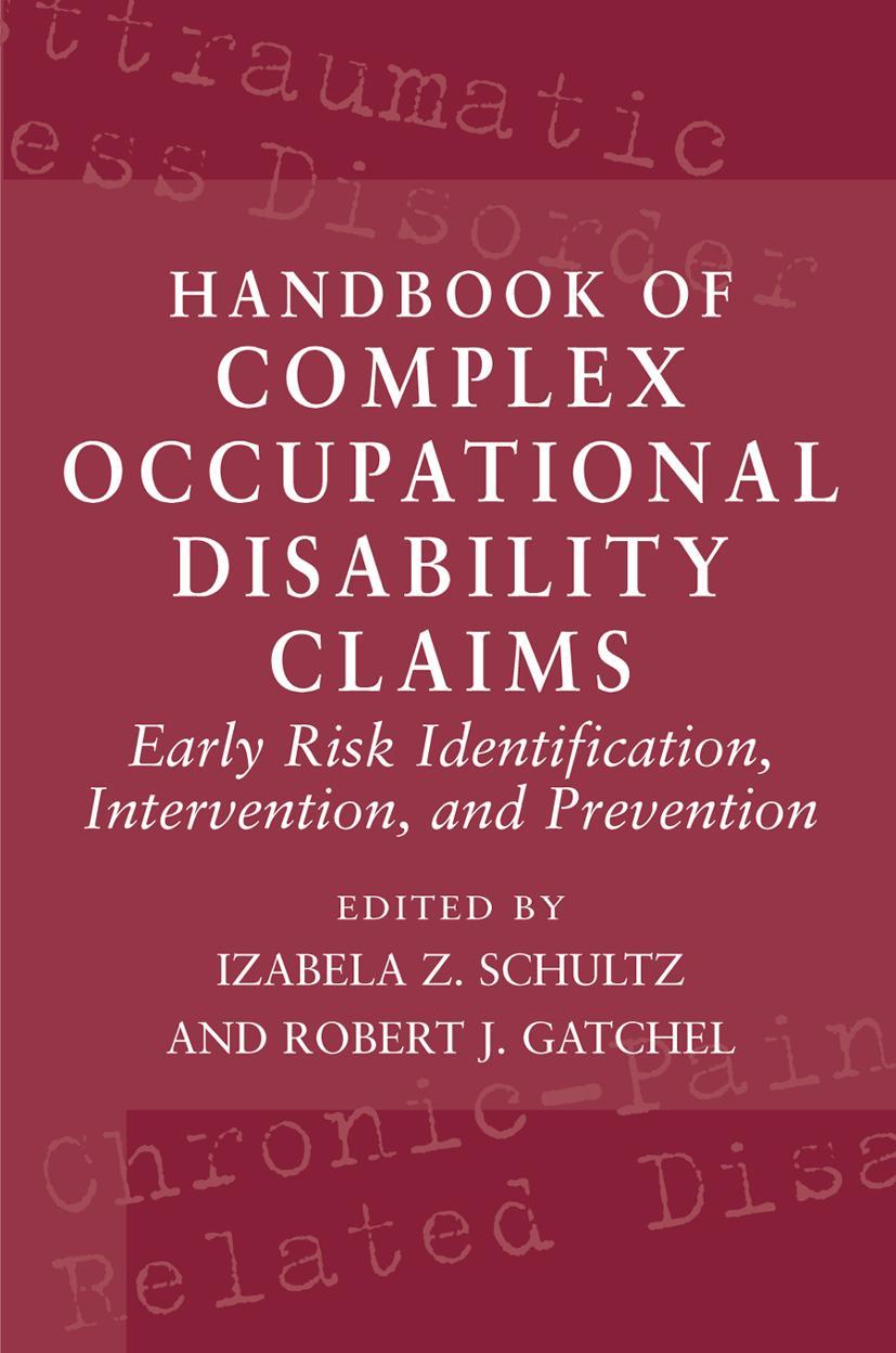 Handbook of Complex Occupational Disability Claims