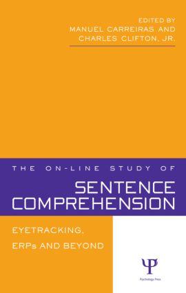 The On-Line Study of Sentence Comprehension