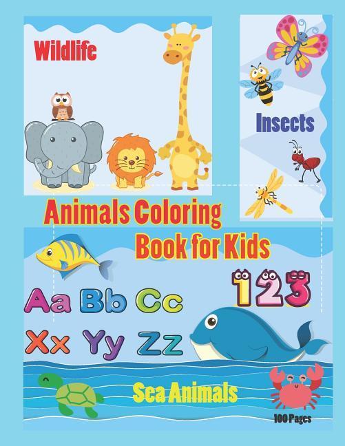 Animals Coloring Book for Kids