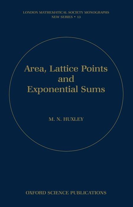 Area, Lattice Points and Exponential Sums