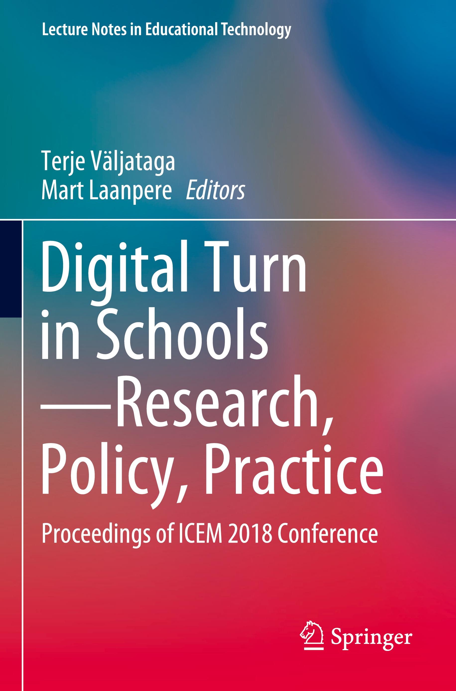 Digital Turn in Schools¿Research, Policy, Practice