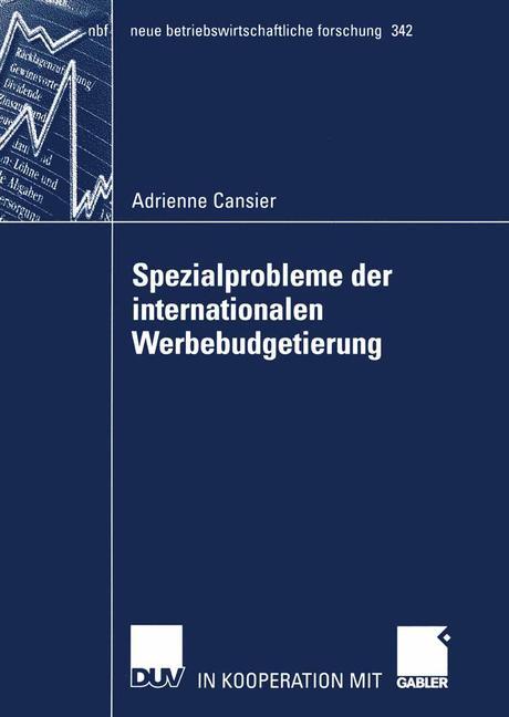 Spezialprobleme der internationalen Werbebudgetierung