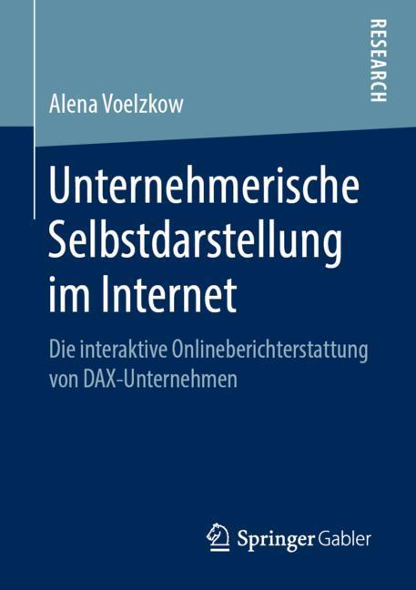 Unternehmerische Selbstdarstellung im Internet