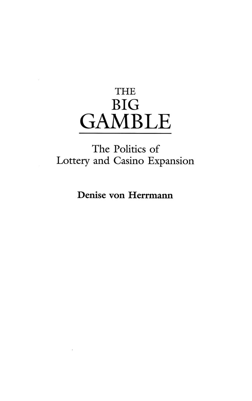 The Big Gamble