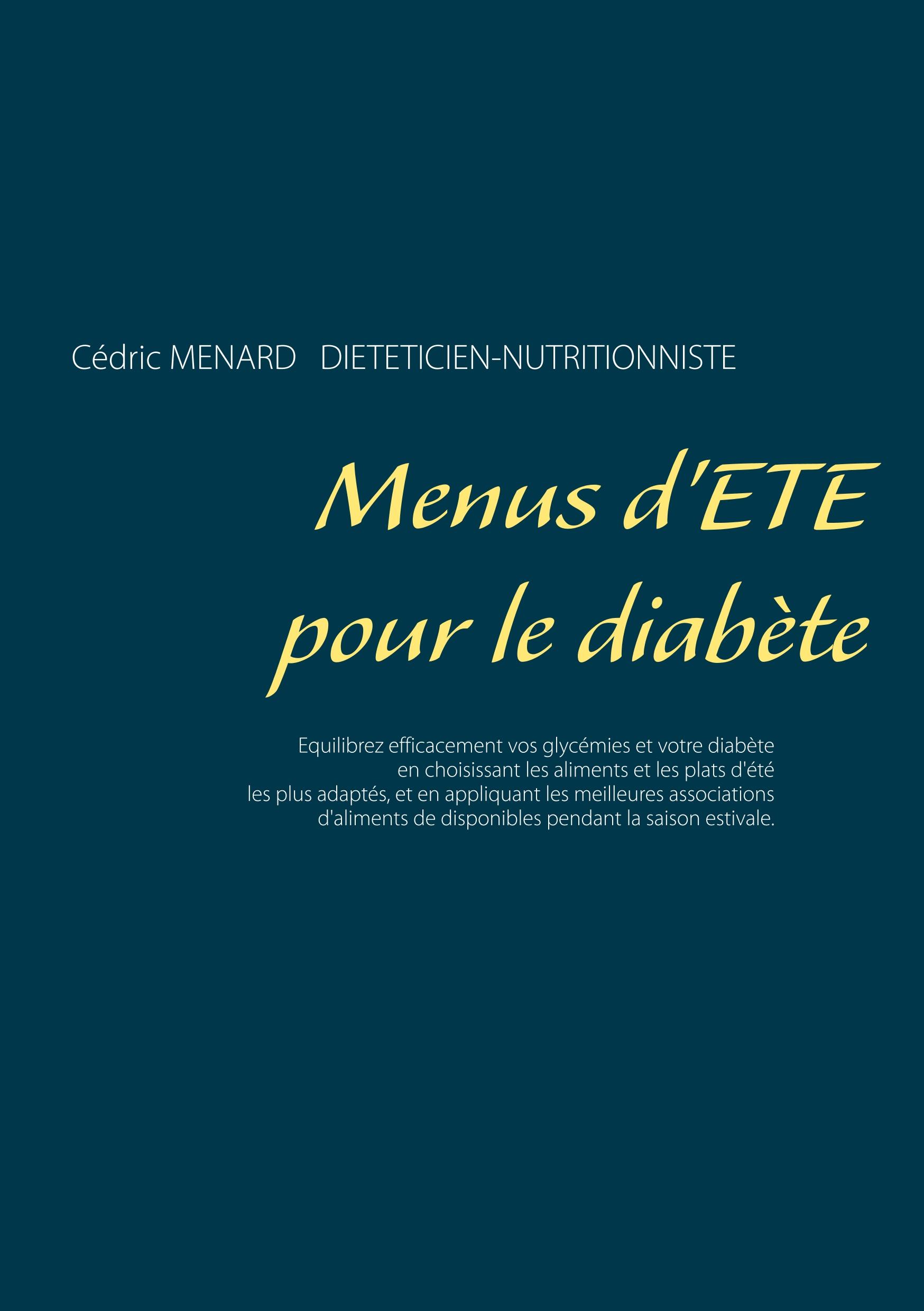 Menus d'été pour le diabète