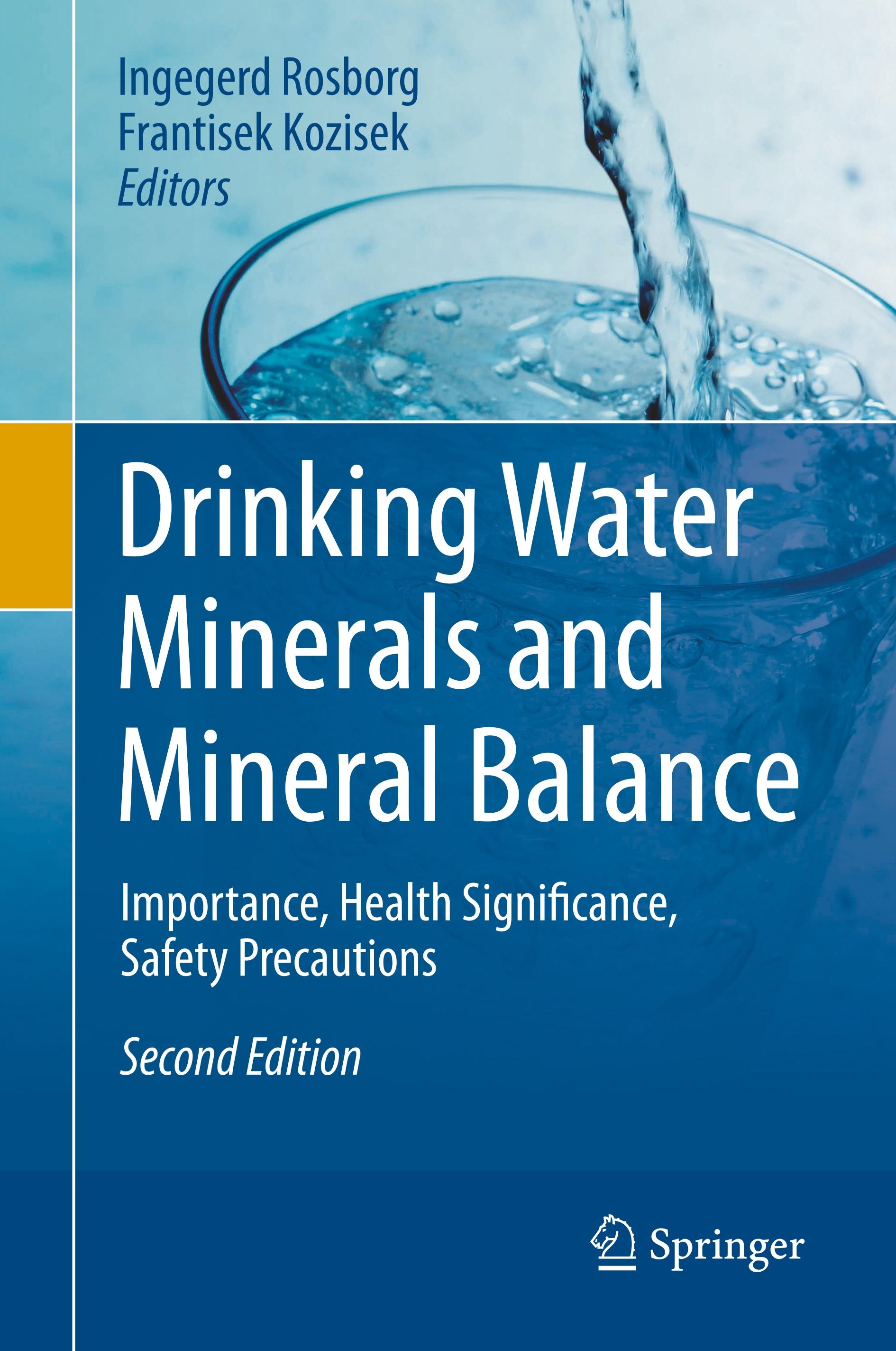 Drinking Water Minerals and Mineral Balance