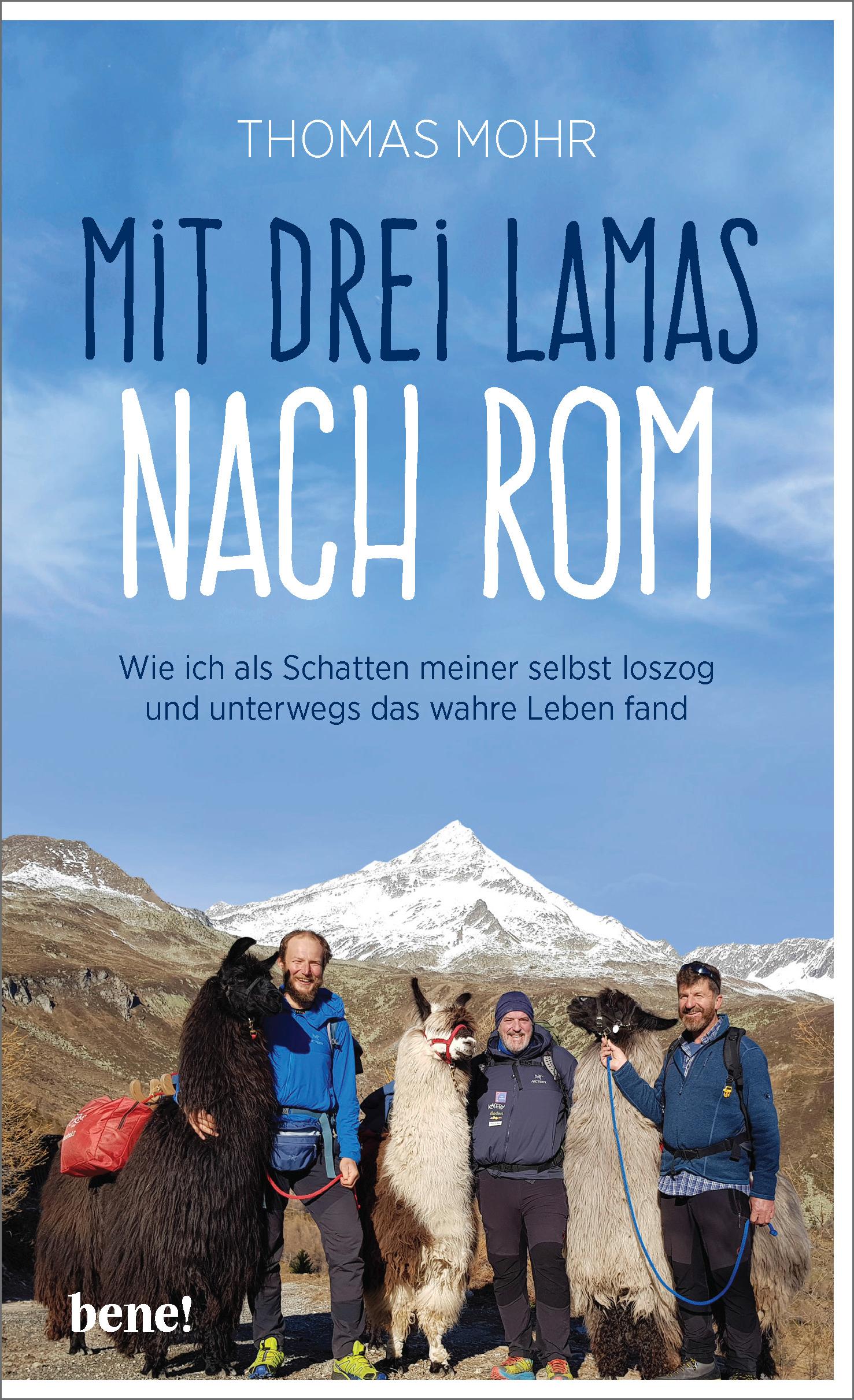 Mit drei Lamas nach Rom