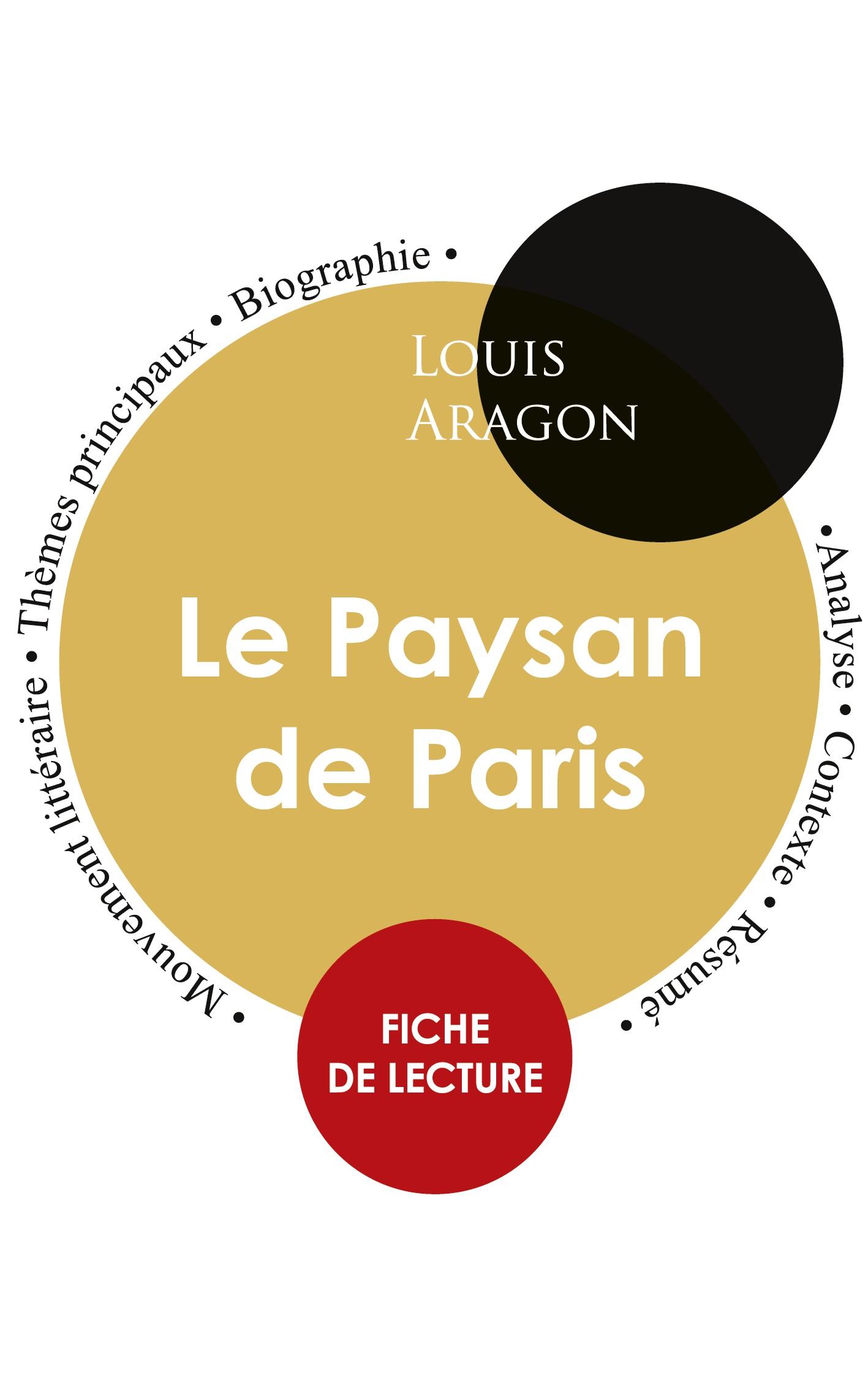 Fiche de lecture Le Paysan de Paris (Étude intégrale)