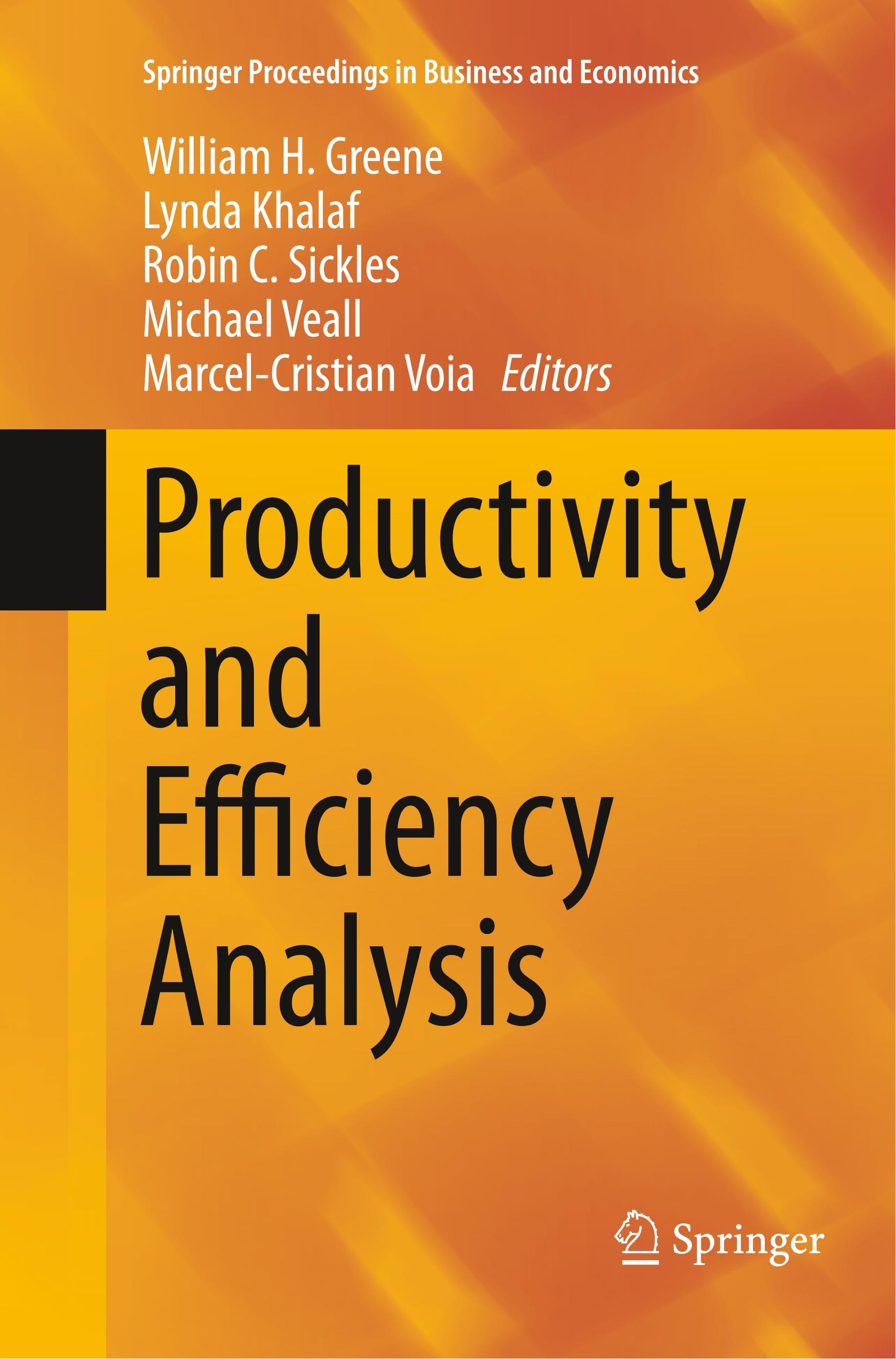 Productivity and Efficiency Analysis