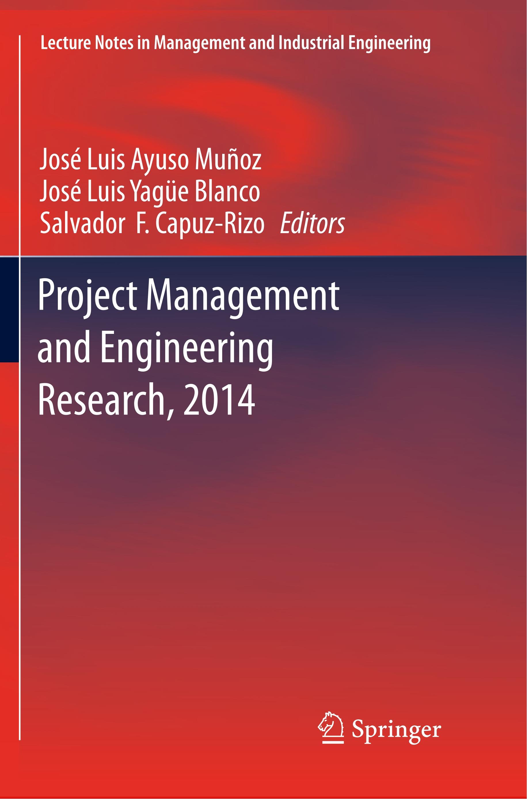 Project Management and Engineering Research, 2014