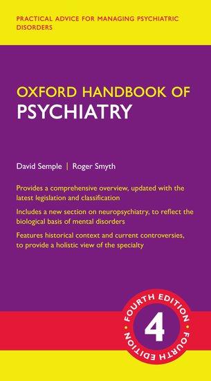 Oxford Handbook of Psychiatry