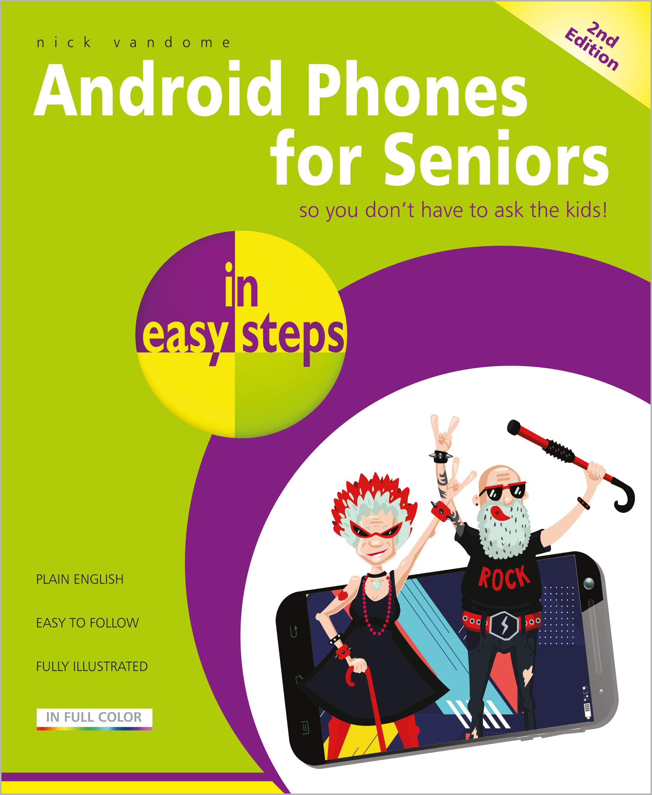 Android Phones for Seniors in easy steps