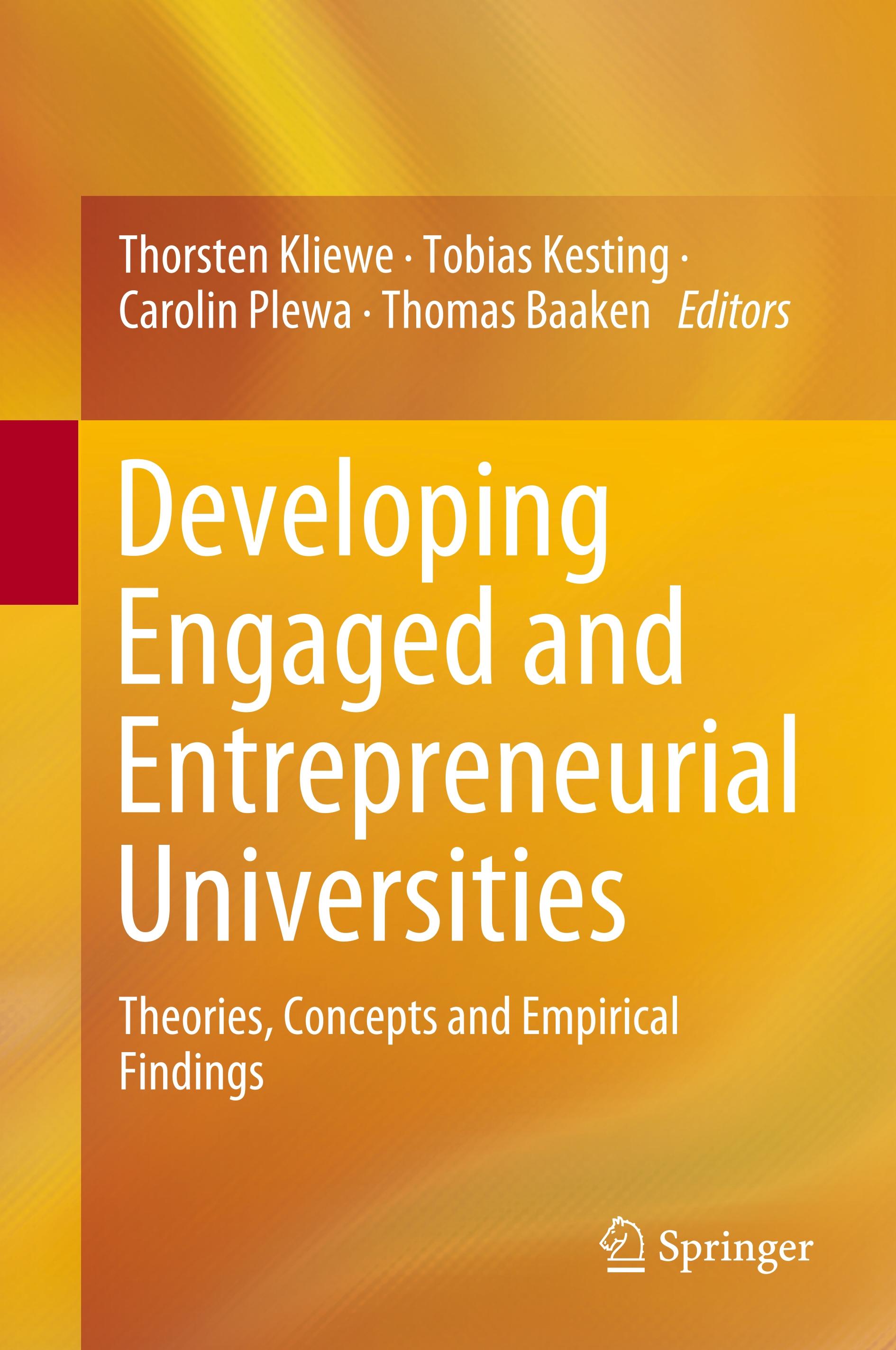 Developing Engaged and Entrepreneurial Universities