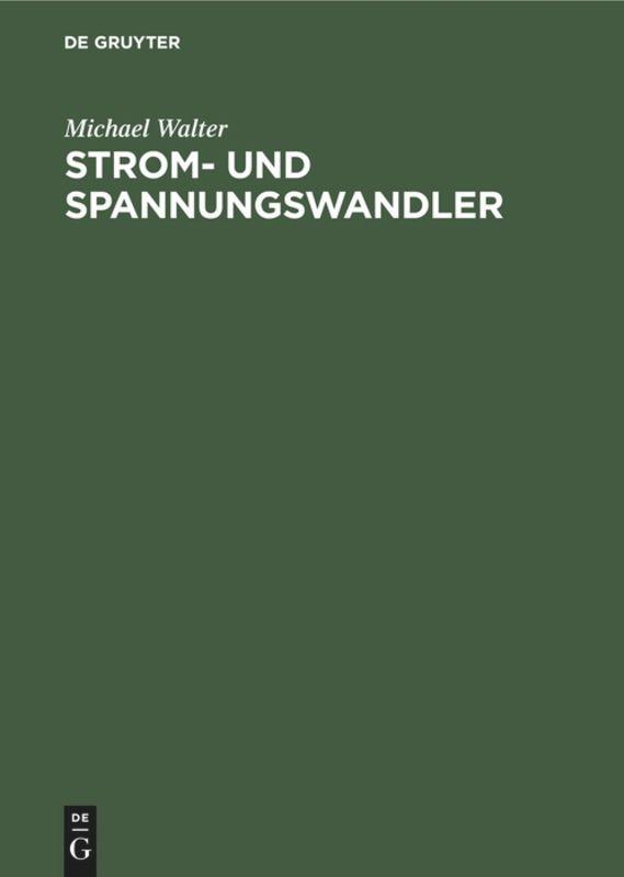 Strom- und Spannungswandler