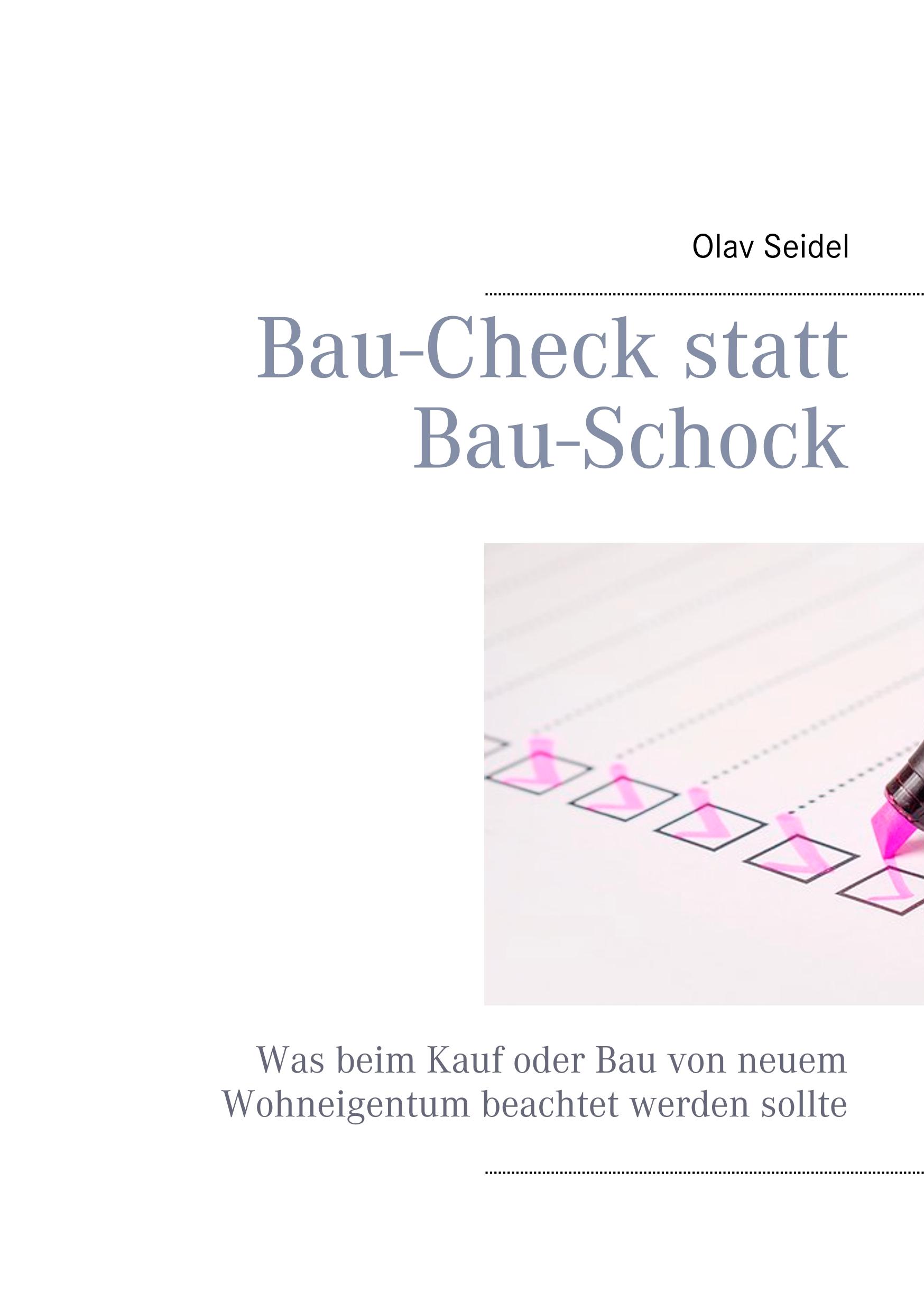 Bau-Check statt Bau-Schock