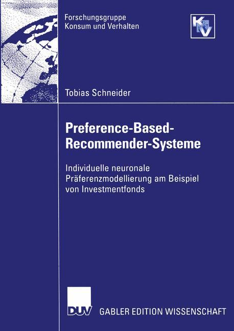 Preference-Based-Recommender-Systeme