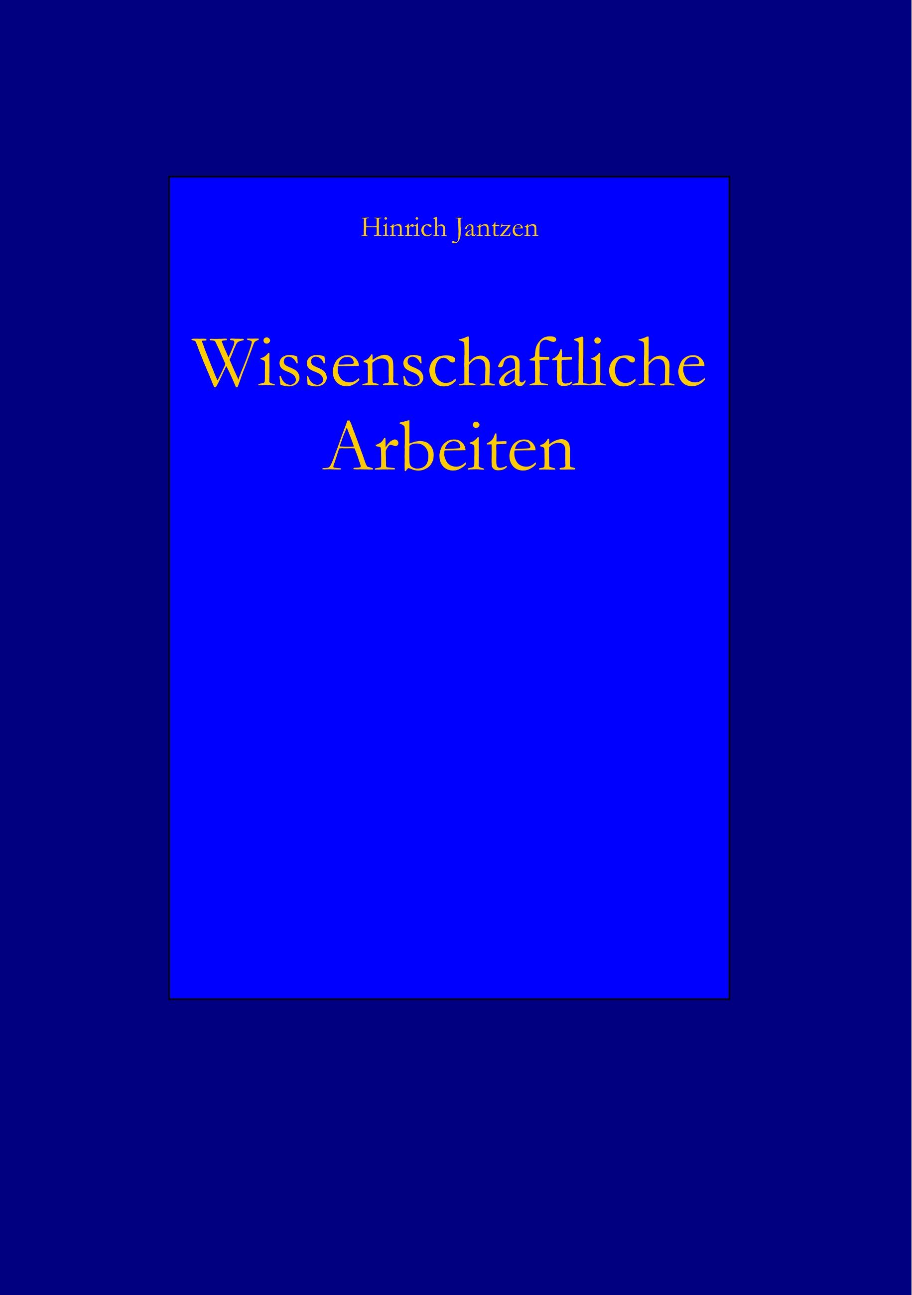 Wissenschaftliche Arbeiten