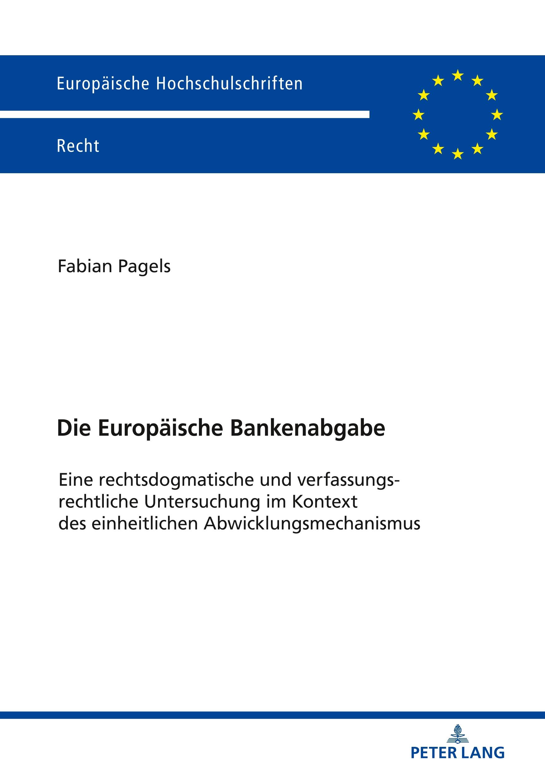 Die Europäische Bankenabgabe