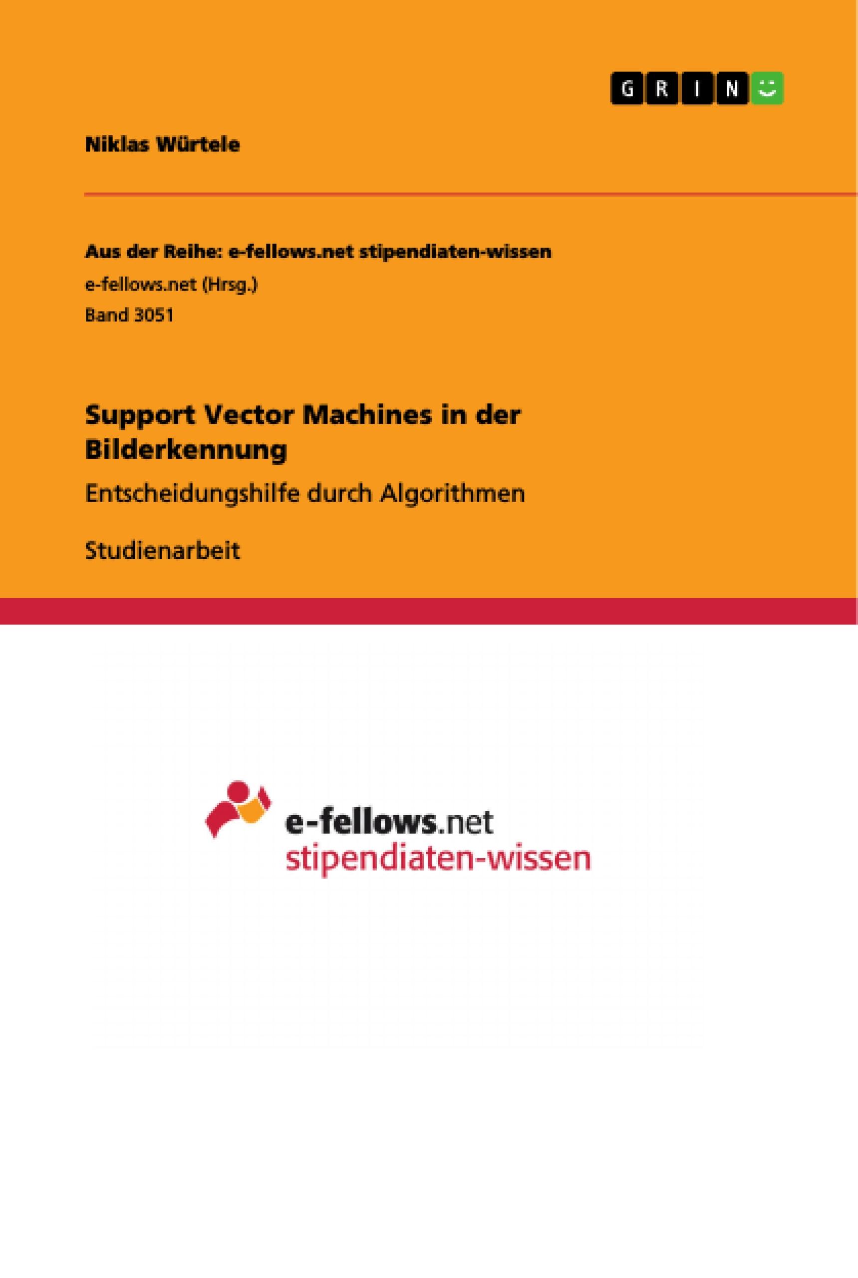 Support Vector Machines in der Bilderkennung